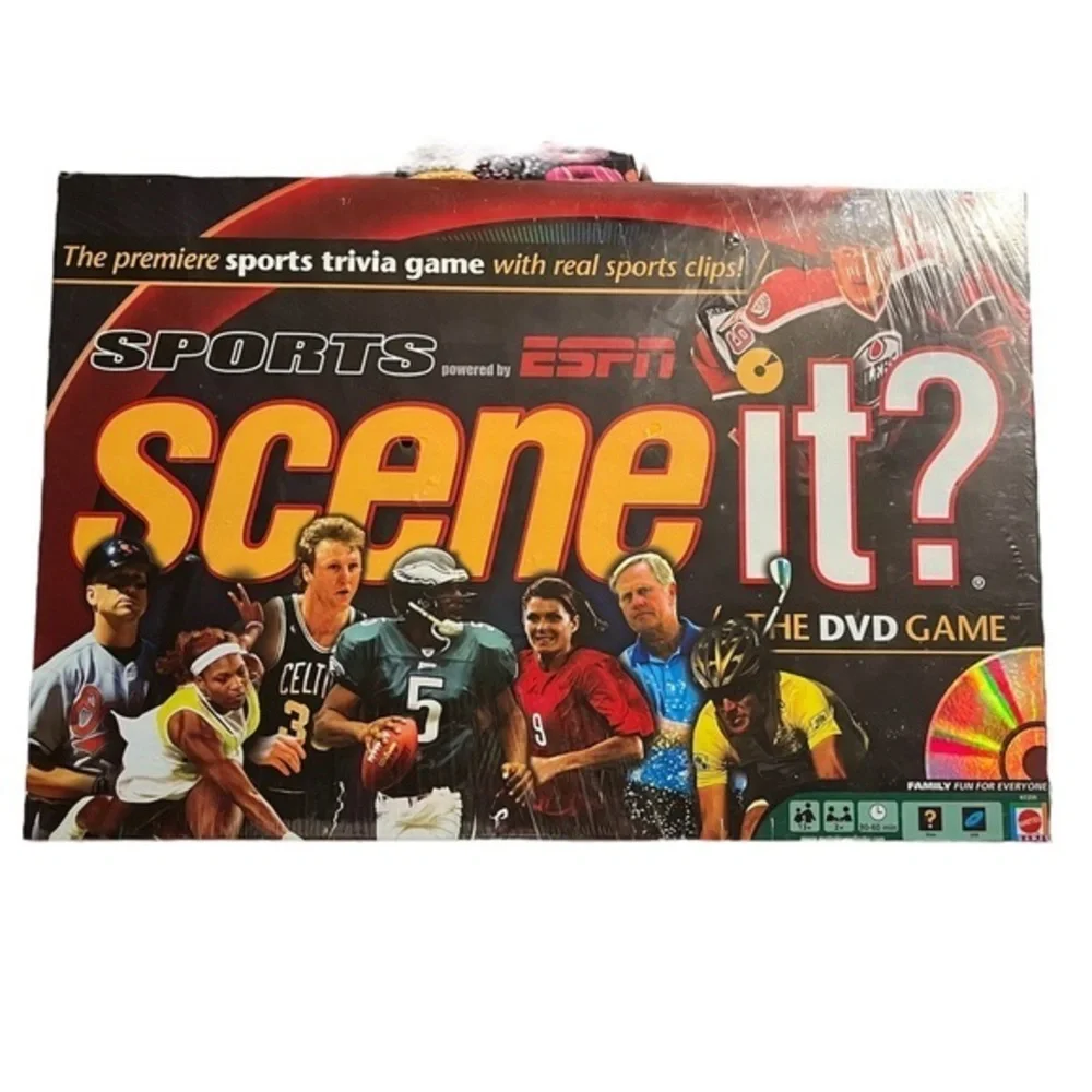 NEW Factory Sealed Scene it? ESPN Sports -‎ Sports Trivia Game - The DVD Game